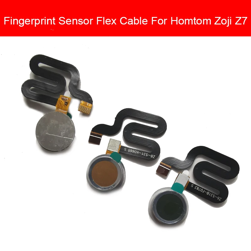 

Home Button Fingerprint Sensor Flex Cable For HomTom Zoji Z7 Menu Return Touch Sensor Flex Ribbon Repair Parts Replacement