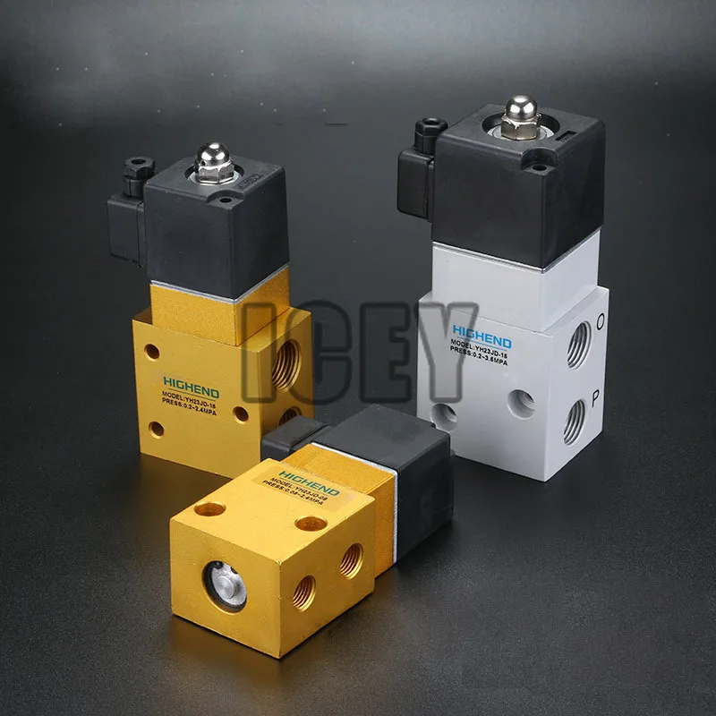 

HIGHEND YH23JD-8/15 High-pressure solenoid valve 3 Way 2 position reversing valve 2.4MPA/3.5MPA