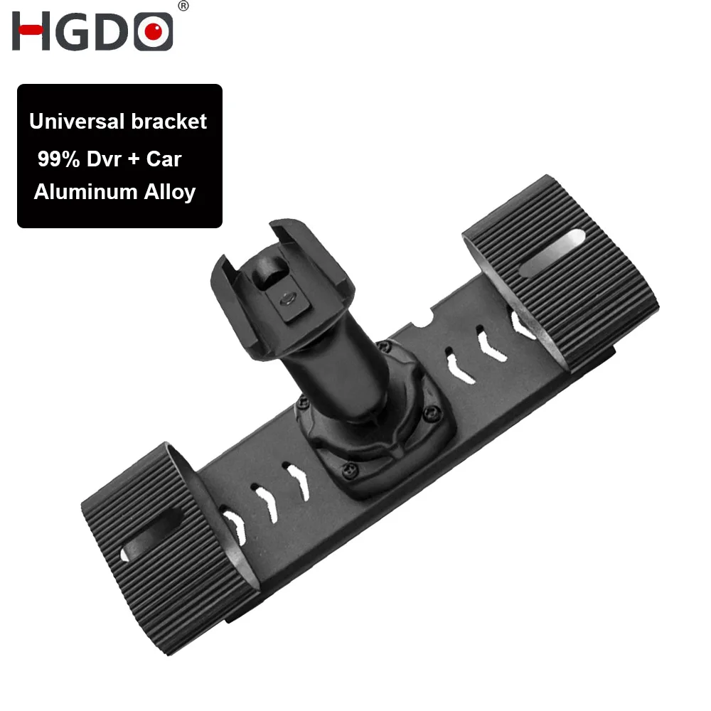 HGDO Aluminum Alloy Universal Holder for Car DVR Rear view Mirror Mounts Holders Video Recorder metal Bracket Dash Cam Mount