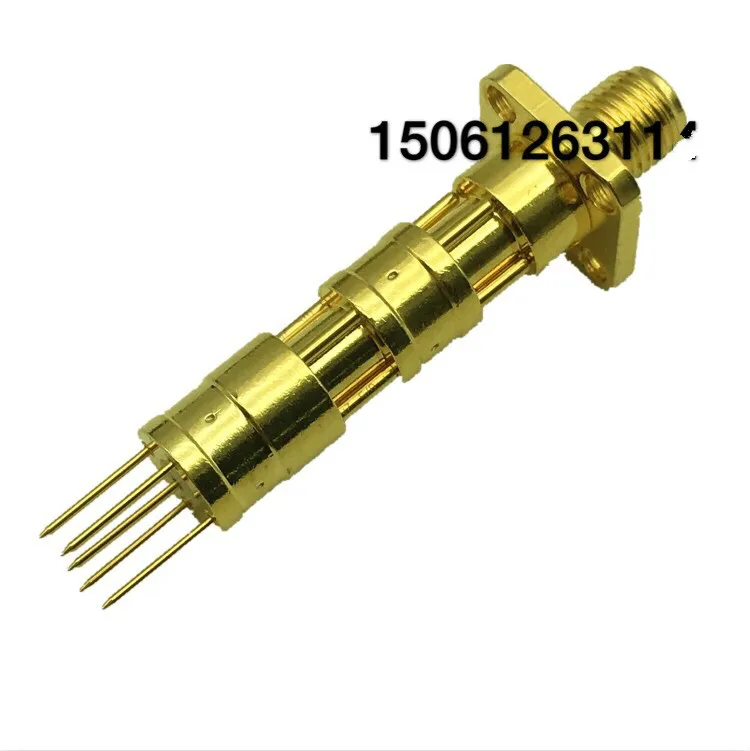 1005 Five Claw Radio Frequency Head High Frequency Probe Foot Pitch 3mm Pointed Needle 6G High Frequency Five Needle Test Head