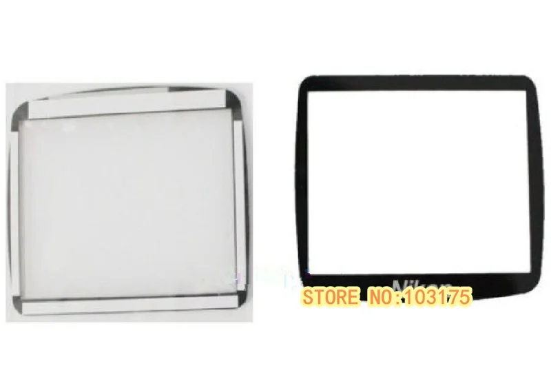 New LCD Screen Display Window Outer Glass Protector Cover (Acrylic) For Nikon D80 Camera + Tape