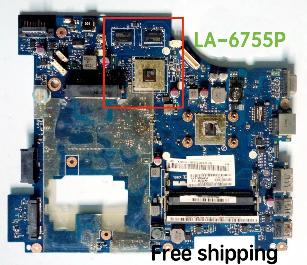 

Suitable For Lenovo G475 Laptop Motherboard PAWGC LA-6755P Mainboard 100% tested fully work