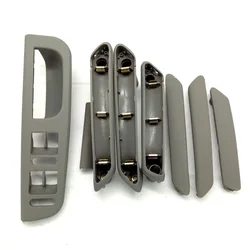 5pcs Front Rear Left Right Door Gray Pull Grab Handle For VW Passat B5 3B186717E 3B4867179B 3B0867180A 3B4867180B 3B4867372
