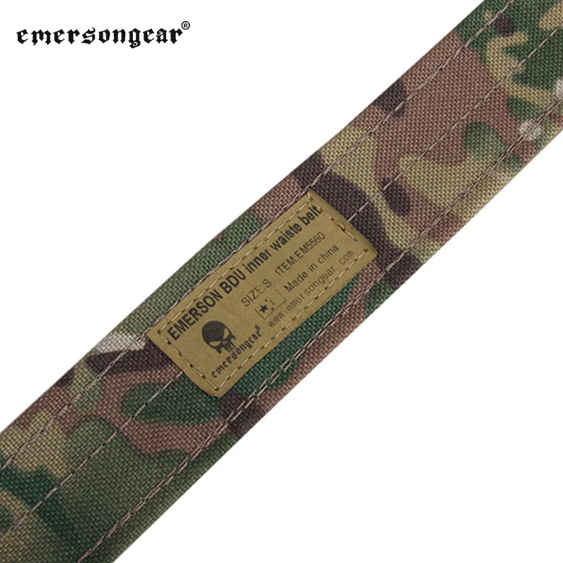 Emersongear Tattico BDU Cintura interna Cinture da combattimento Tiro Arrampicata Outdoor Airsoft Ciclismo Sport Escursionismo Pendolari Campeggio