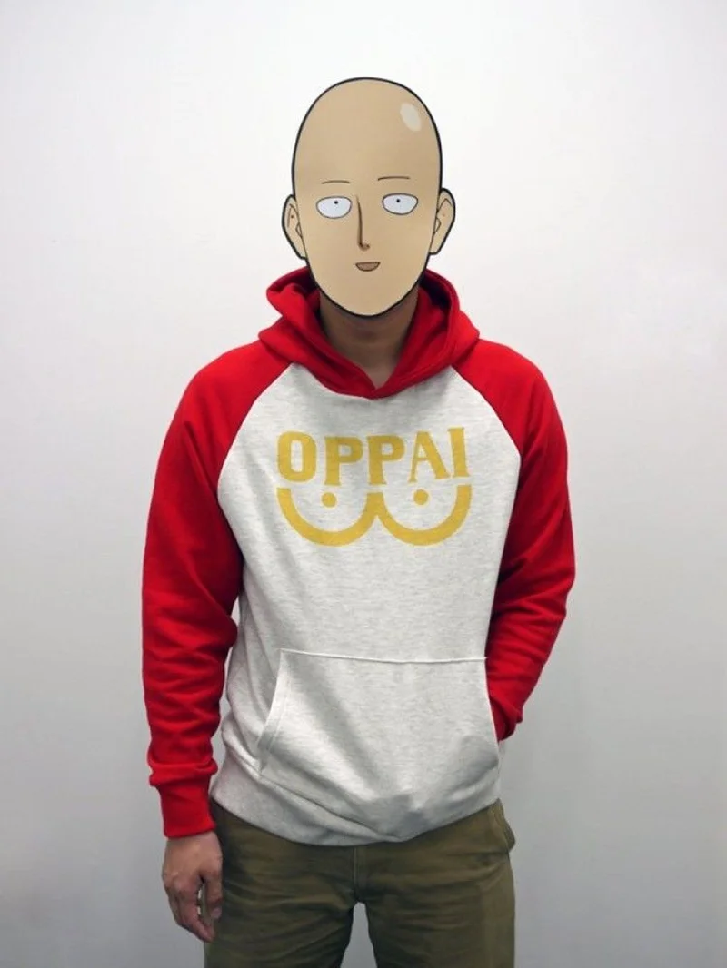 Anime Saitama Oppai 3D Printed Hoodie Women/Men Cosplay Costume Hoodies Sweatshirts Fashion Harajuku Coat