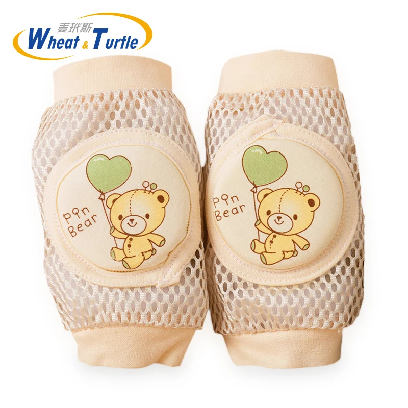 Toddler Kids Kneepad Protector Soft Thicken Terry Non-Slip Dispensing Safety Crawling Baby Leg Warmers Well Knee Pads For Child