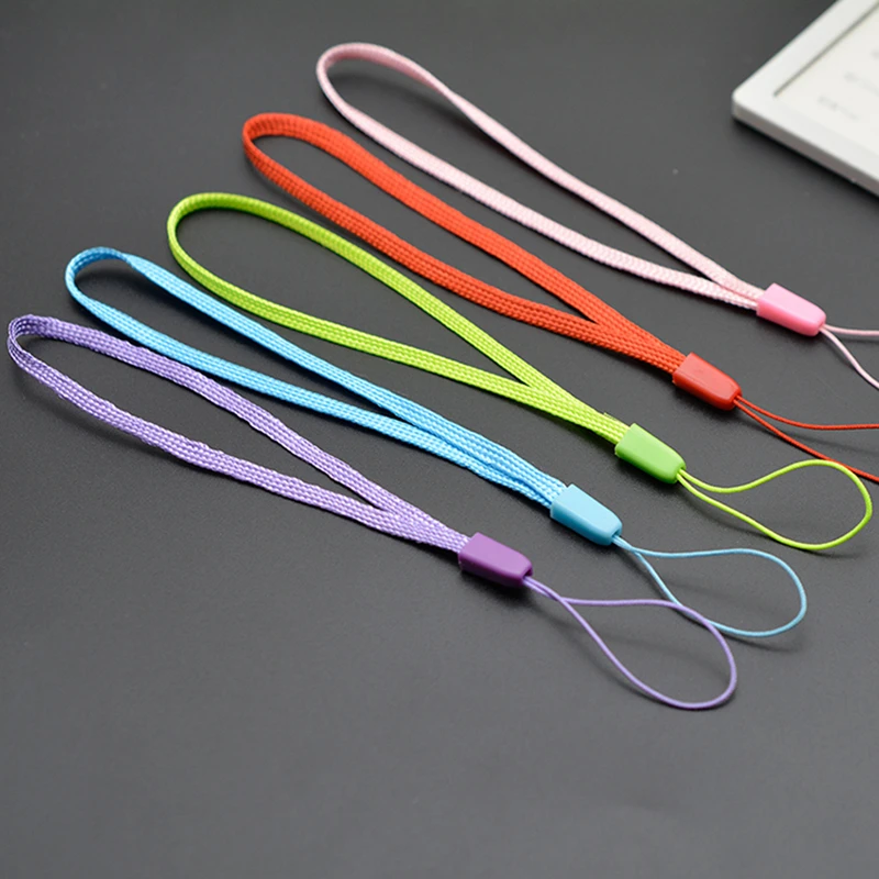 50Pcs Nylon Hand Wrist Lanyard Strap String For Selfie Stick Flash Drives Keys Keychains ID Name Tag Badge Holders 7 inch