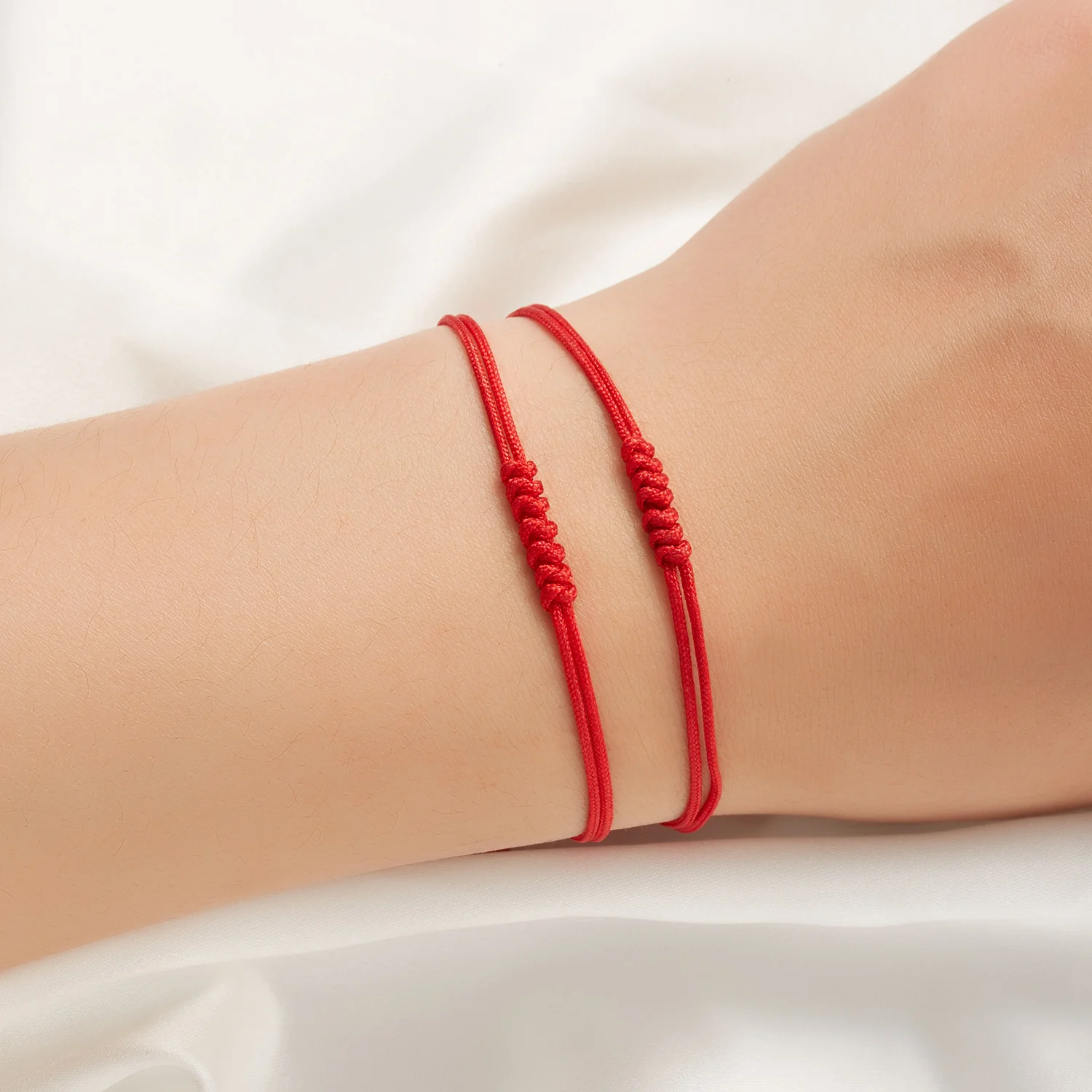 Fashion Red Rope Braided Bracelets Handmade Fashion Jewelry For Women Men Female Friendship Red String Of Fate Bracelets Gifts