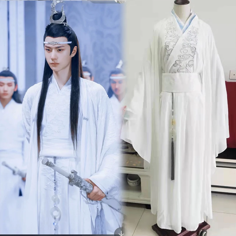 

Аниме MO DAO ZU SHI Lan Wangji, костюм для косплея из сериала «неукротимые» костюмы на Хэллоуин и Рождество для женщин и мужчин