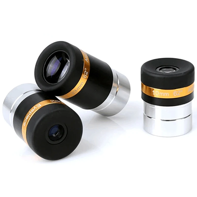 Celestron 62 degree aspherical high-definition eyepiece 4/10/23mm Fully Coated for 1.25\