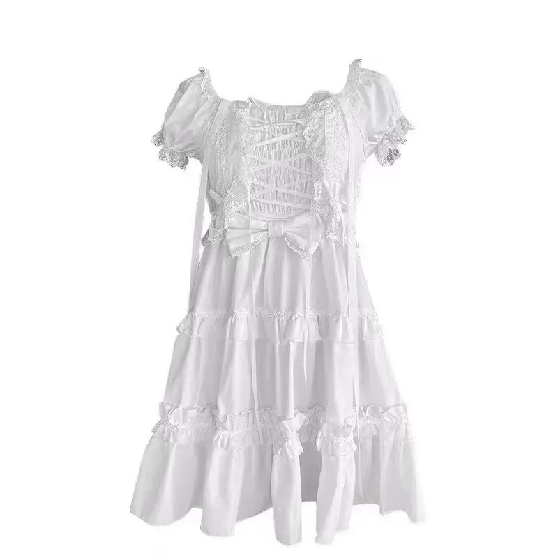 Summer Tea Party Lolita Cute Dress Princess Women Kawaii Daily Soft Sister Sweet Lolita Summer Dress - Image 6