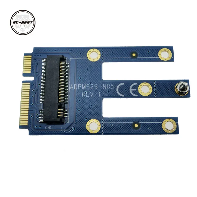 Mini Pcie Naar Ngff Extensie Kaart Ondersteunt Huawei Draadloze Netwerk Bluetooth Module M.2 Mini Pcie