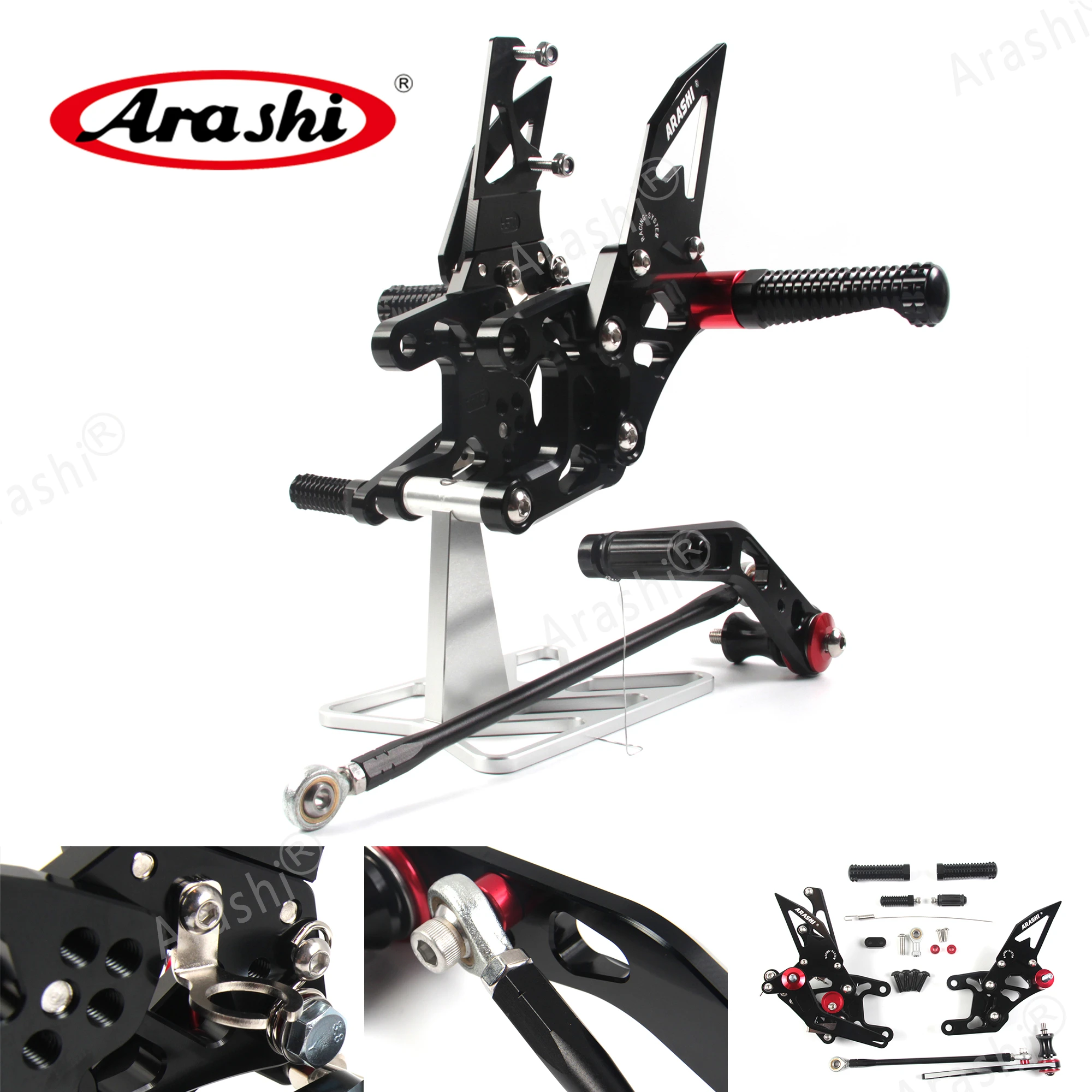 

Arashi For HONDA CBR1000RR Non-ABS 2012 - 2020 CNC Rider Adjustable Footrest Foot Pegs Rear Foot Rest CBR 1000 RR 2013 Aluminum