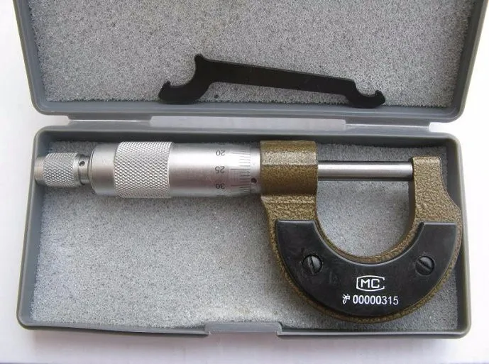 micrometer 25mm,precision 0.01mm,educational equipment ,laboratory glassware ,physic lab equipment