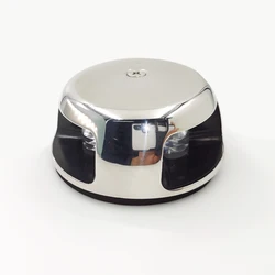 Stainless Steel Bi-Color Navigation Light  Red and Green 12VDC LED Boat Accessories Marine