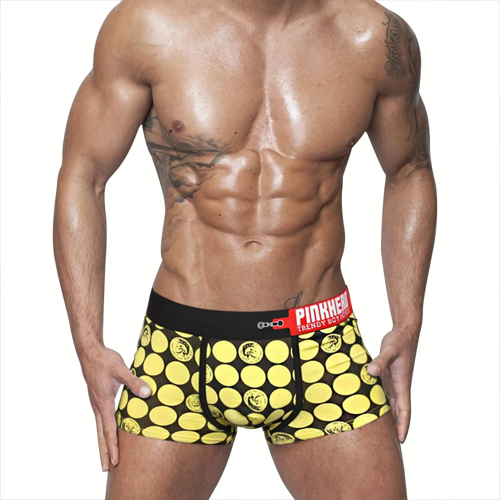 Hot Sale Cotton Men\'s Underwear Sexy Boxers Shorts Fashion UnderPants Male Panties Size M/L/XL/XXL