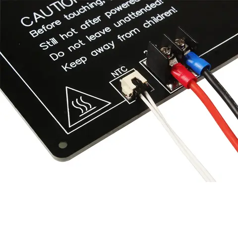 LERDGE-piezas de impresora 3D, plataforma calefactora de sustrato de aluminio de 3mm, base caliente MK2A, accesorios de 220mm y 310mm