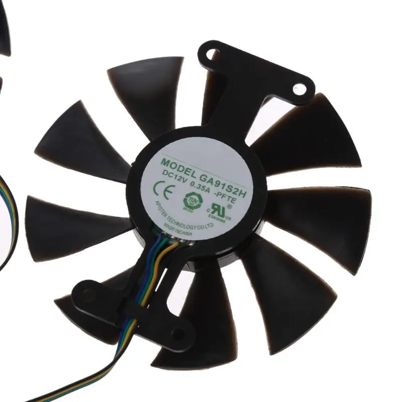New 85mm GA91S2H DC 12V 0.35A 4Pin Cooler Fan Replacement For Zotac GTX 1060 GTX950 GTX 1050Ti Graphics Card Cooling Fan