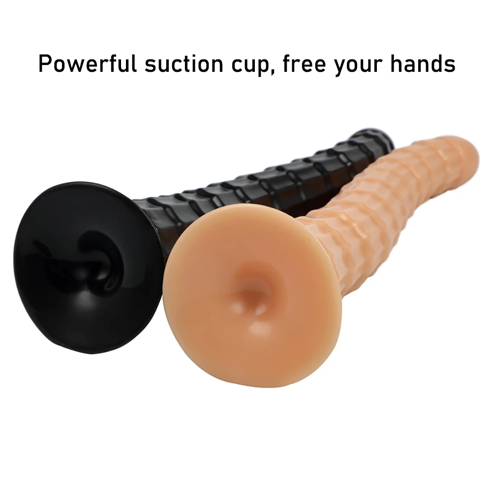 35*5CM Overlength Dildos Soft Anal Plug Sex Toys Healthy Anal Dilator Big Penis with Suction Cup Super Long Phallus Butt Plug