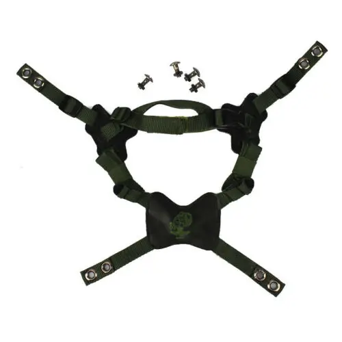 Paintball Hunting Helmet Suspension Chin Strap for Tactical LWH M88 Helmet BK/OD