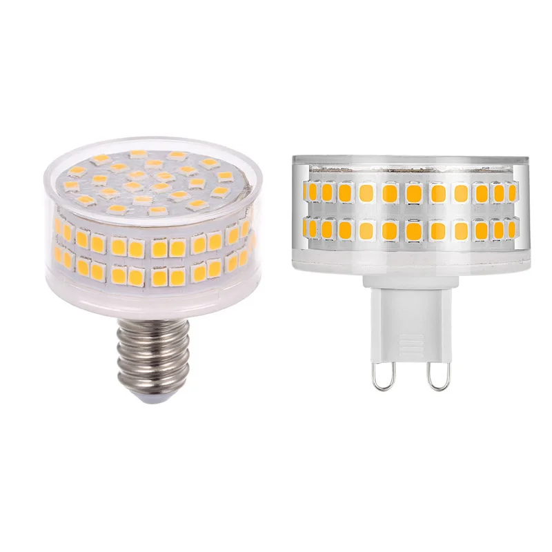 10pcs/set G9 LED Lamp E14 Candle Light 7W 12W 15W Led Corn Bulb AC220V Spotlight SMD2835 360 Degrees Lights for Chandelier