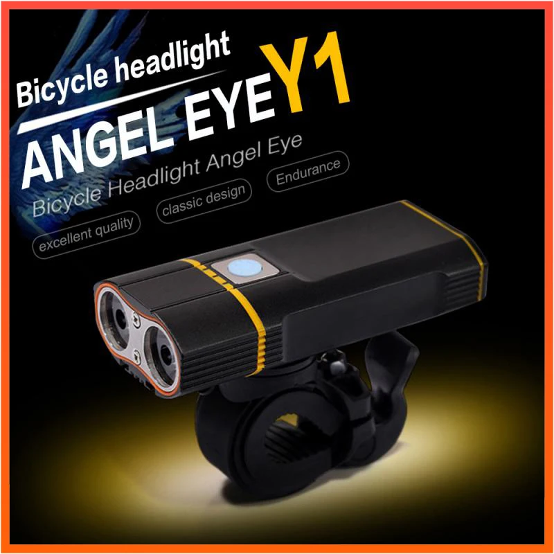 LED 600LM Bicycle Headlight 5 Mode USB Rechargeable 4400mAH Waterproof Night Cycling Lamp Bike Front Light accessories