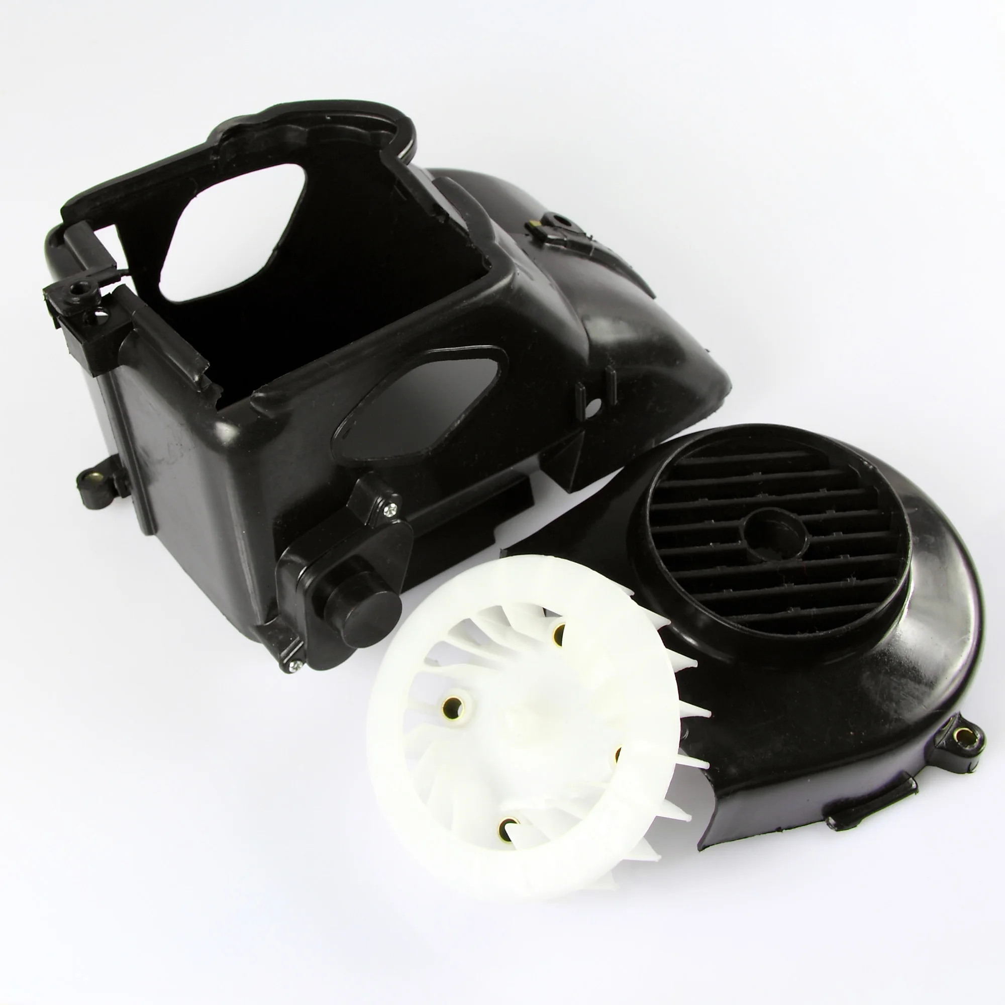 Scooter AB Cover Fan Set GY6 50 80cc Radiating Cover Plastic Part Repair Bike Engine Part Moped Wholesale GY650SRTJ