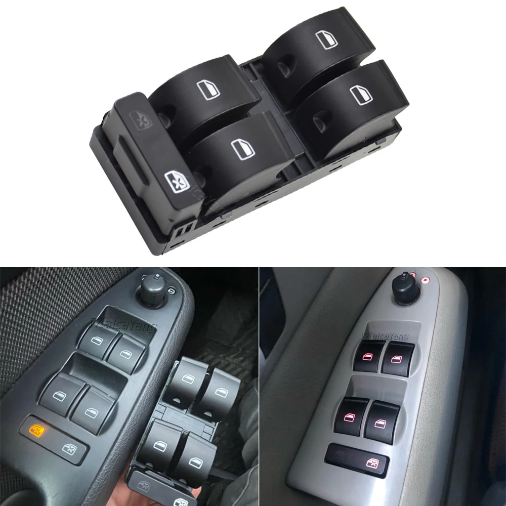 Car Electric Power Master Window Switch Button 8E0959851B 8ED959851 For Audi A4 S4 B6 B7 2003-2008 Car Accessories 4F0959851A