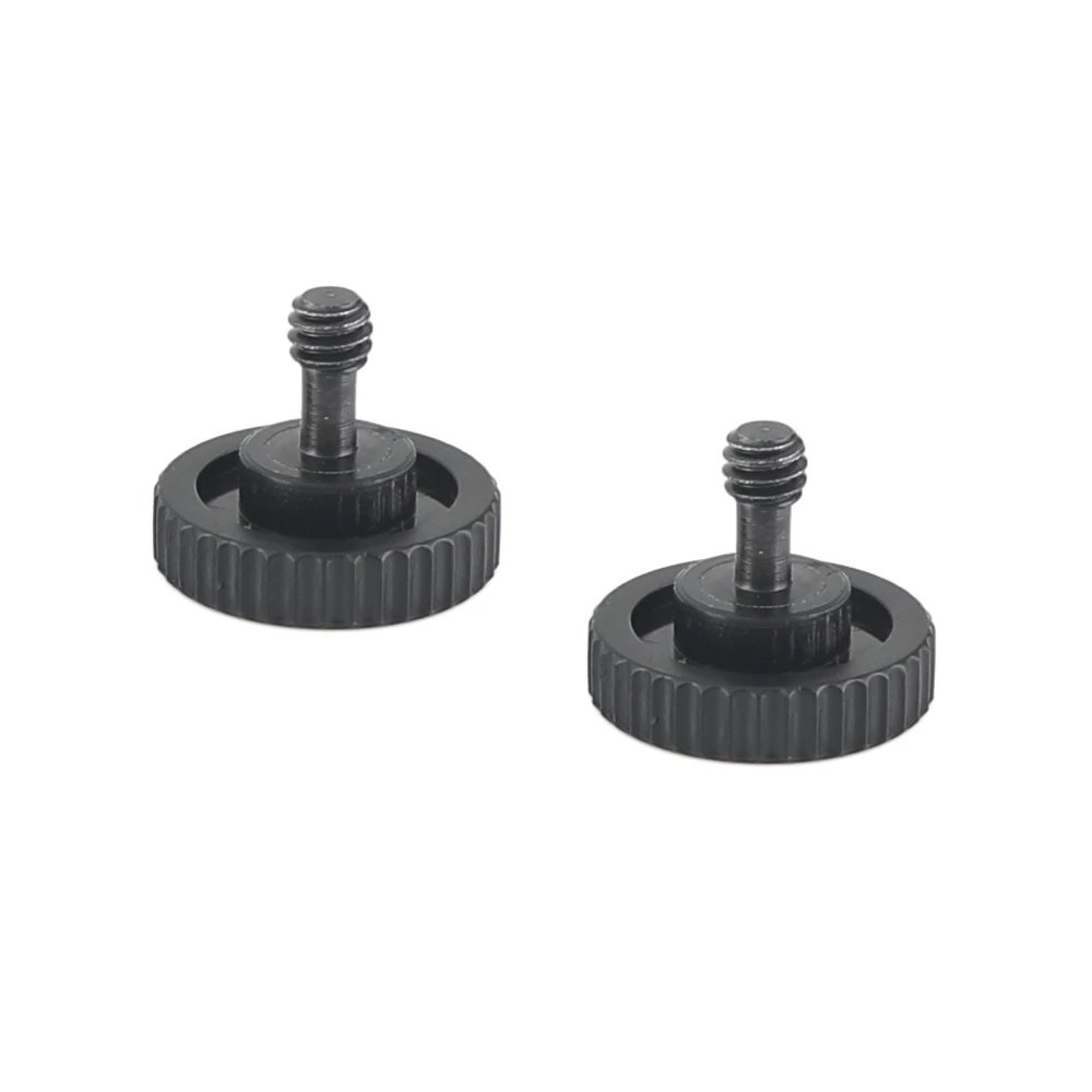 HDRiG Adaptor Sekrup Wanita 1/4 Inci Laki-laki Ke 1/4 Inci untuk Perangkat Tripod dengan Ulir Sekrup Jantan 1/4 "Perempuan 1/4"