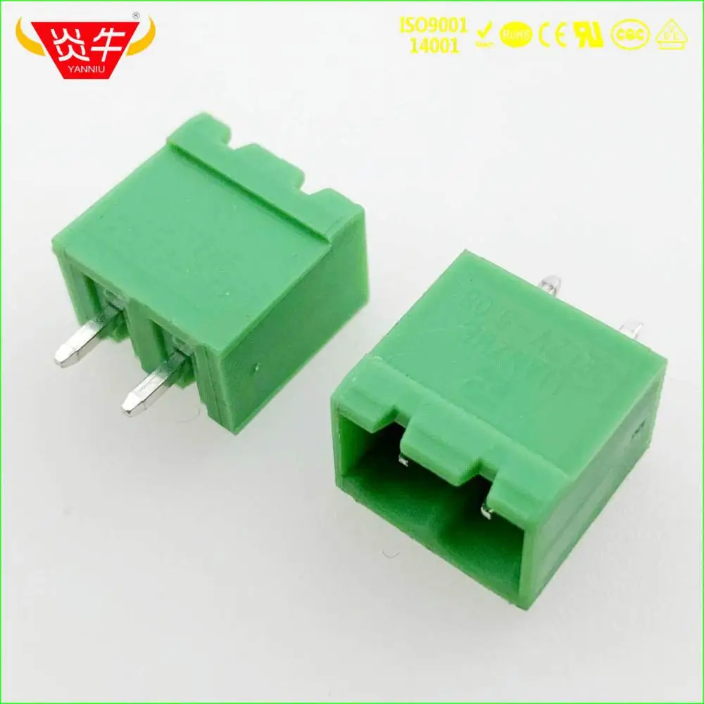 50pcs KF2EDGVC 5.0 2P ~ 12P PCB CONNECTOR PLUG-IN TEMINAL BLOCK 2EDGVC 5.0mm 2PIN ~ 12PIN MSTBVA 2,5 G 1755516 PHOENIX  DEGSON