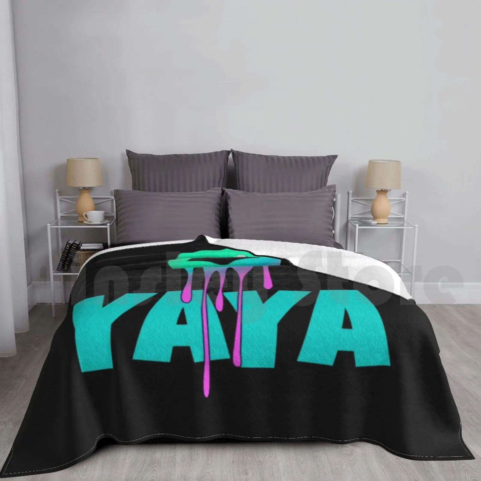 

Одеяло Yaya, винтажное цветное 3260 Yaya Sixnine 69 New Guy 69 Yaya 6ix9ine