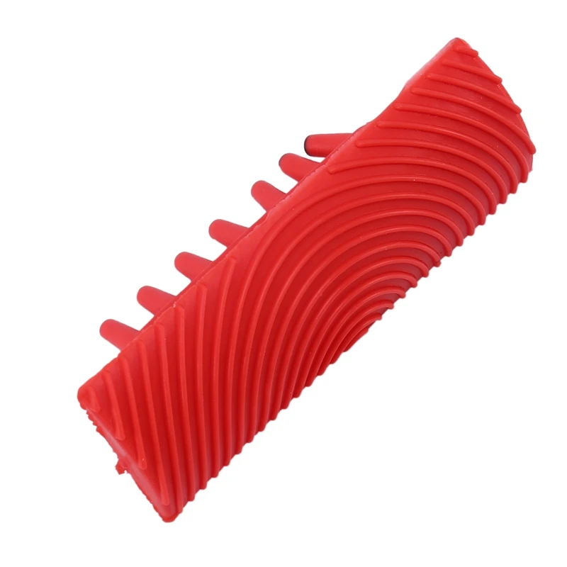 4PCS Wood Graining Tool Set Rubber Wood Graining Pattern Wall Paint Painting Tool for Wall Painting Decoration DIY