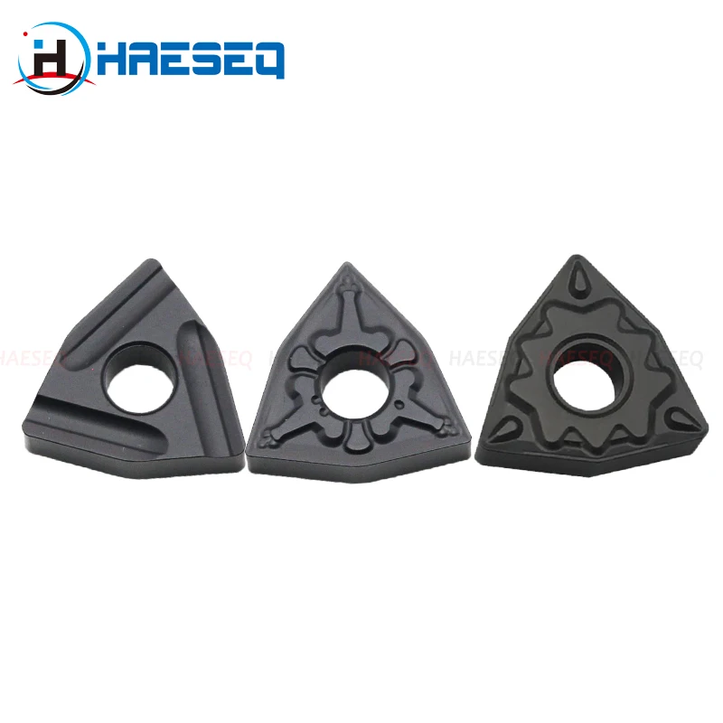 CNC Lathe Turning Tools Inserts of WNMG080404 WNMG080408 TM HQ R-S L-S Blades for Steel Cutting