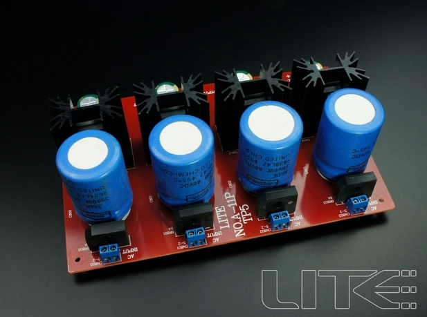 

LITE TP5 4-way high current regulated power supply board 5-35v adjustable 5A current