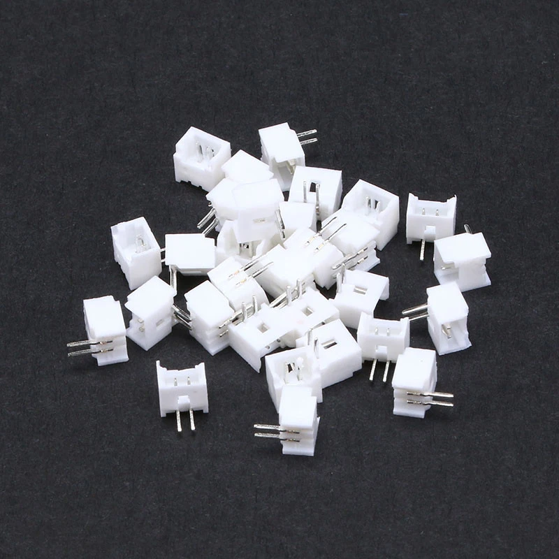 100pcs 1.25mm plug-in connector curved pin plug-in board 2/3/4/5/6/7/8/9/10P etc