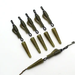Hybird Clips de plomo con cola giratoria accesorio para aparejos carpa