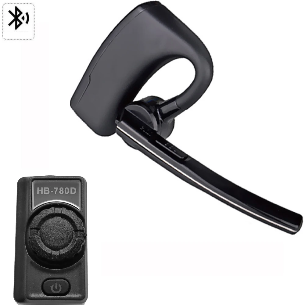 Talkie-walkie sans fil, casque Bluetooth, écouteur pour Hytera PD780, PD700, PD580H, PD790, PD795, PD796, PD792, radio bidirectionnelle