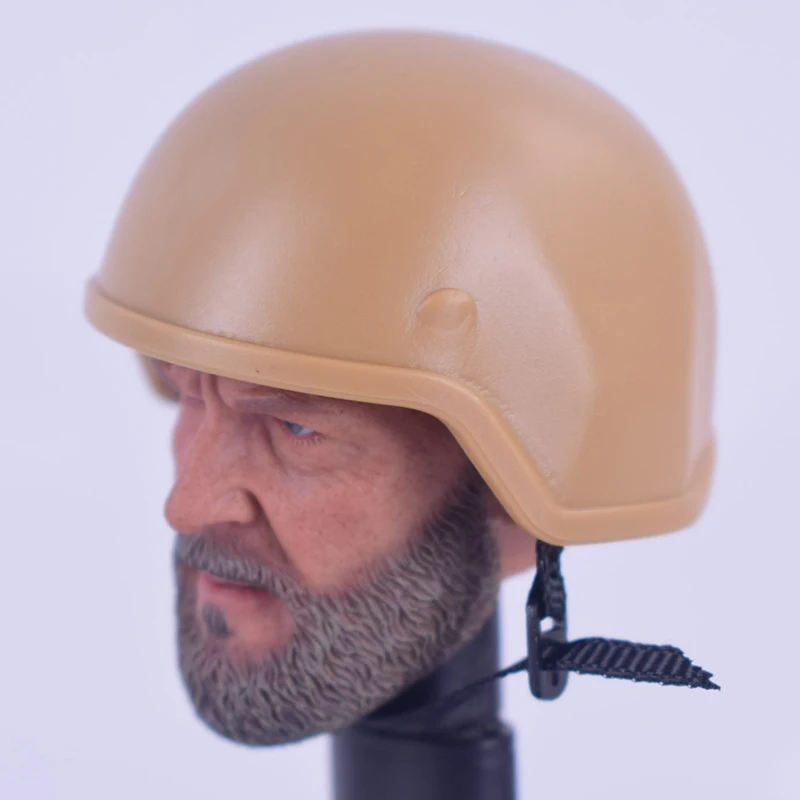 1/6 skala WWII US Armee PVC Helm Modell Sand Kugelsichere Helm Für 12-zoll Soldat Action Figur Kopf Skulptur körper Zugang