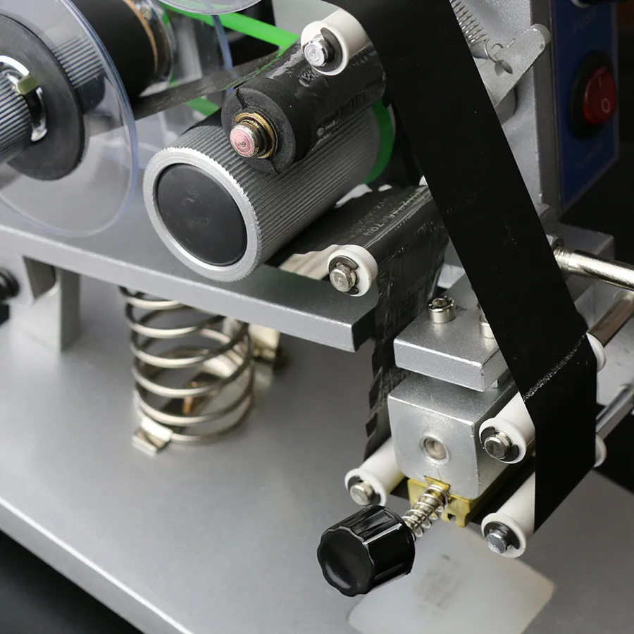 HP-130 Macchina per timbratura a nastro caldo Data di produzione Numero Durata della conservazione Stampante per codifica bavaglio per imballaggio alimentare in plastica di alluminio