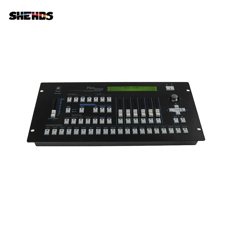 shehds dmx piloto equipamento de iluminacao 2000 dmx 512 controller stage light equipamento dj adequado efeito stage pin buraco 01