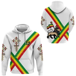 Tessffel Ethiopia County Flag Reggae Africa Native Tribe Lion Retro Harajuku Tracksuit 3DPrint Men/Women Funny Casual Hoodies 13