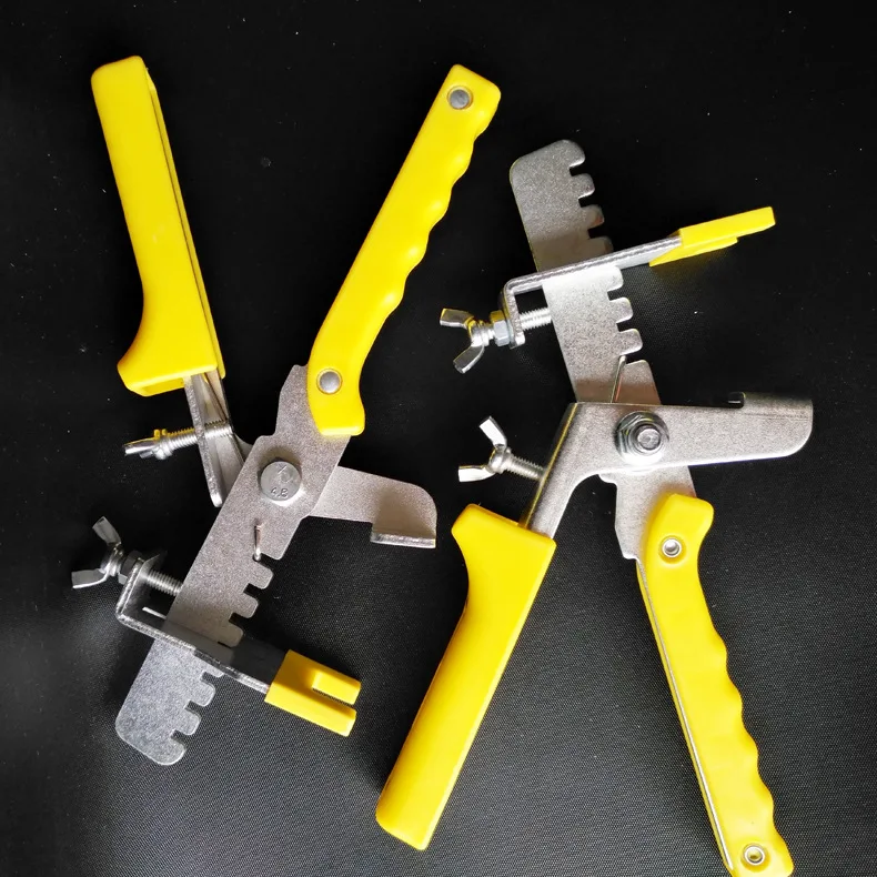 Tile Leveling System Leveler Wall Floor Tiles Locator Tile Installation Tools Plastic Clip Spacers Plier 500 Clips+200 Wedges