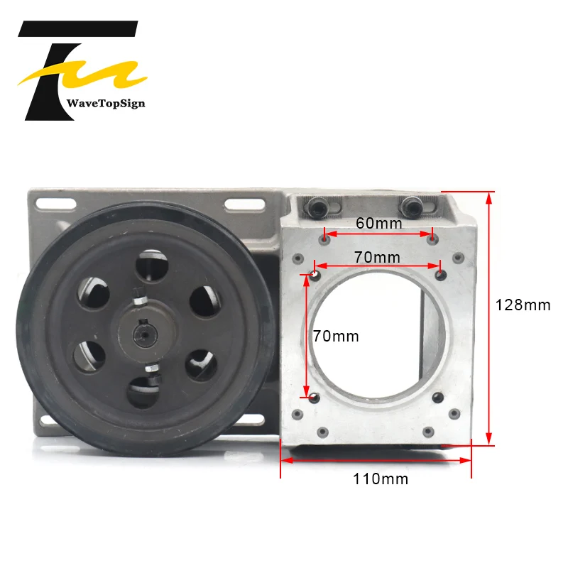 Engraving Machine Oblique Gear Box 1.5m Rack Synchronous Wheel Belt Reducer 86 Motor Gear Engraving Machine Accessories