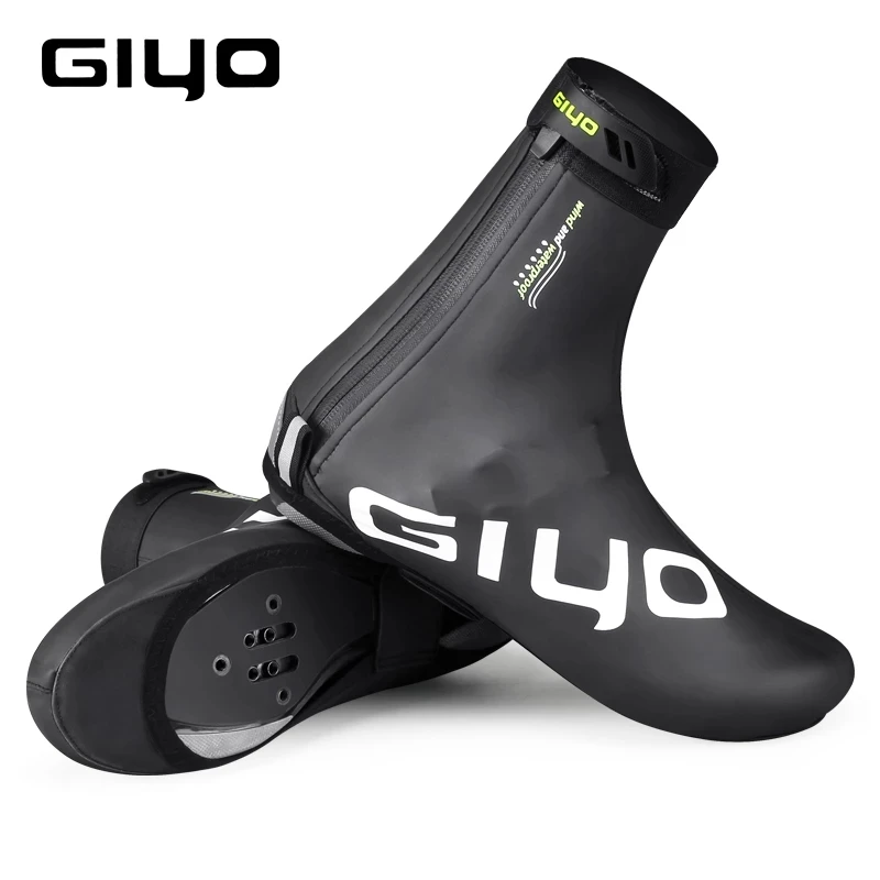 GIYO Winter Cycling overshoes Women/Men Road Bike Racing  Waterproof Shoe Covers MTB Reusable Anti-slip Boot Covers for Bicycle