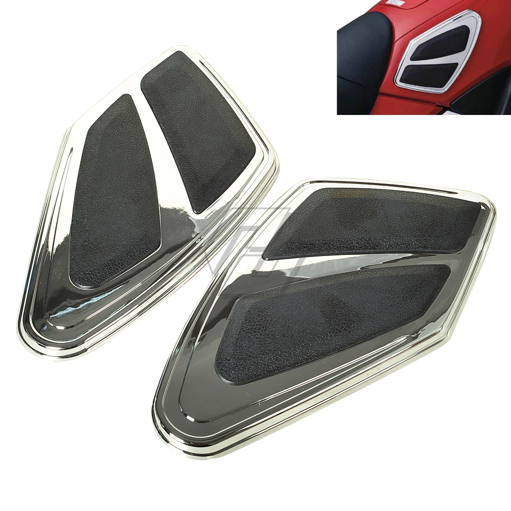 

Chrome Motorcycle Knee Panel Fairing Side Cover Case for Honda Goldwing GL1800 GL 1800 F6B 2012-2017