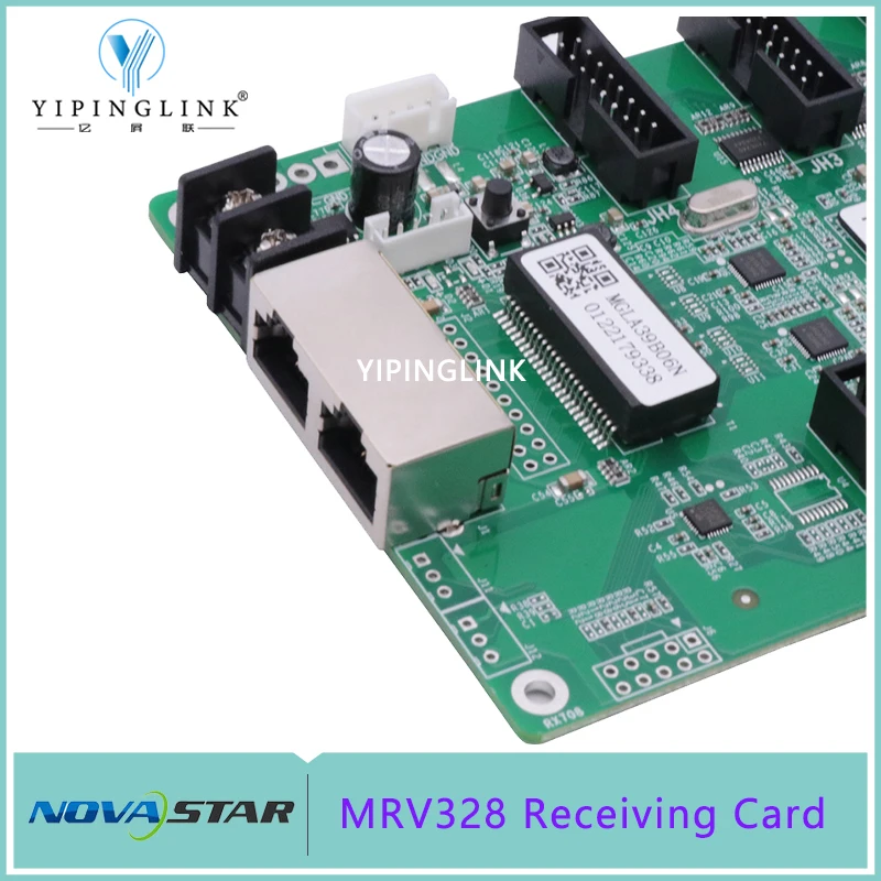 Novastar-بطاقة استقبال شاشة LED ، MRV328 ، نظام تحكم nova LED بالألوان الكاملة ، 8 منافذ 16P