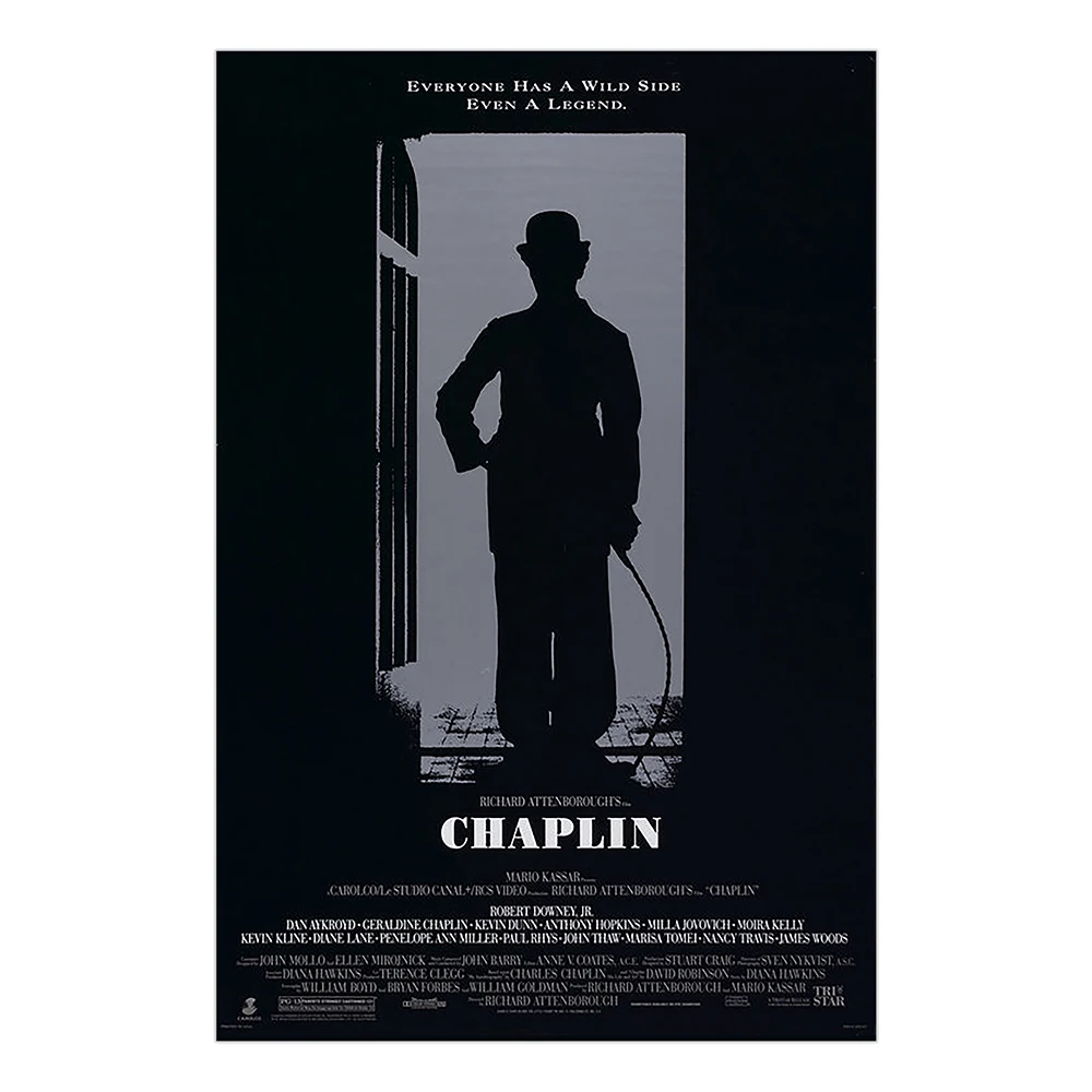 V2447 Chaplin Vintage Classic Movie Wall Silk Cloth HD Poster Art Home Decoration Gift