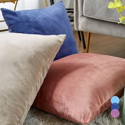 Pillow Cover Home Decor Velvet Throw Pillows 45*45 For Sofa Living Room Cushion Cover House Decorative Housse De Coussin Decor