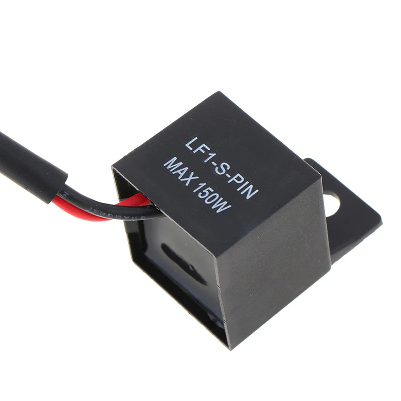 2PIN Flasher Relay With Terminal Motor Turn Signal Bulb Hyper Flash 12A Electronic LED Flasher Relay Motorcycle Modification