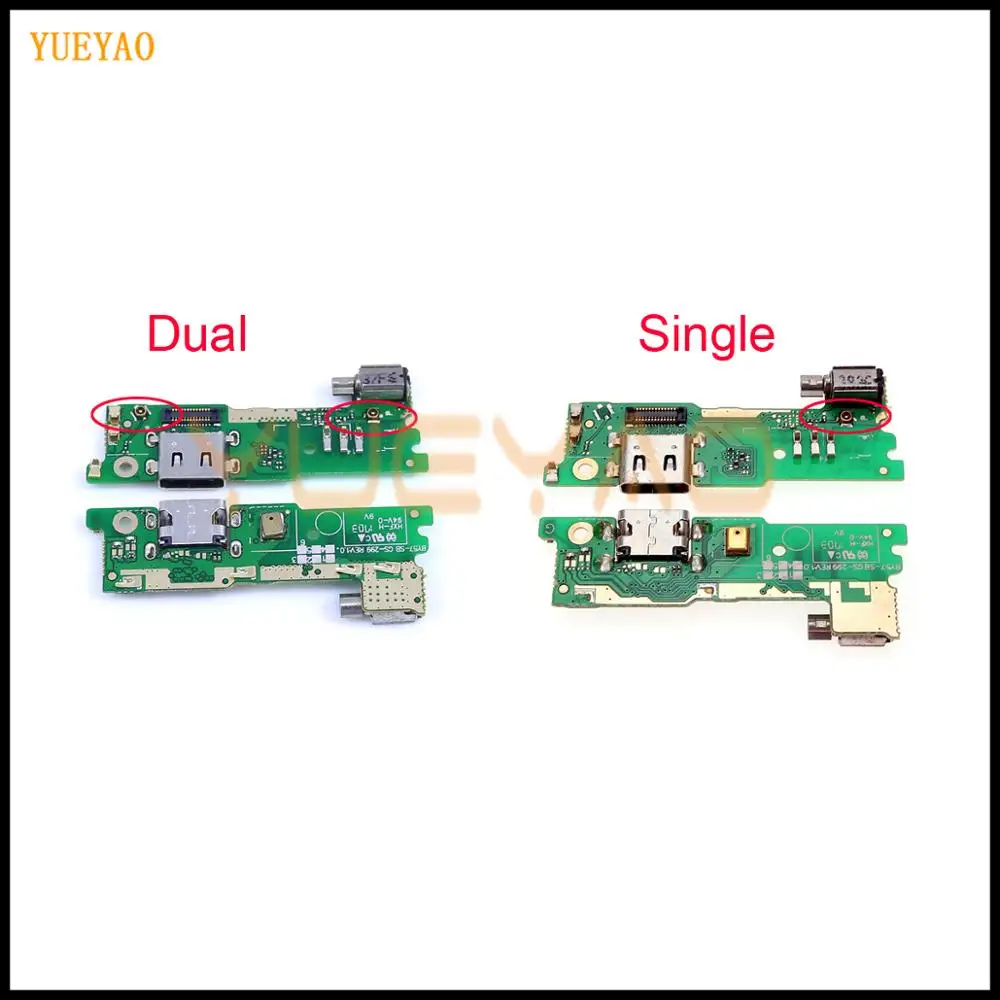 For SONY Xperia XA1 G3121 G3125 G3112 Charging Port USB Charger Dock Connector Microphone Mic Board Flex Cable Z07 Drop ship